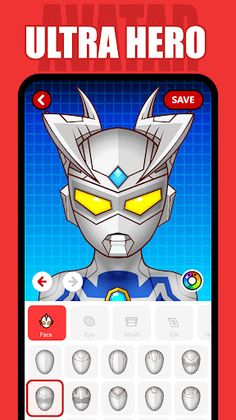 UltraHero Avatar Maker - Screenshot 2