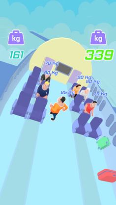 Chubby Stories - Airplane - Screenshot 2