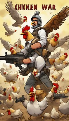 Modern Chicken War - Screenshot 4