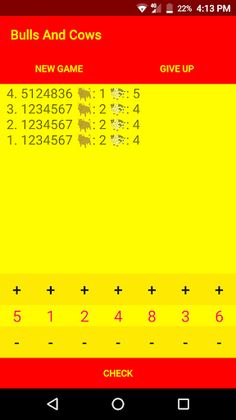 Bulls & Cows - Code Cracker Ga - Screenshot 4