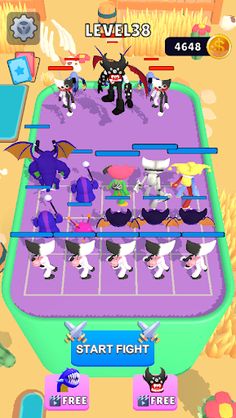 Merge time : Monster evolution - Screenshot 1