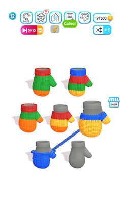 Knit Sort Puzzle - Screenshot 2
