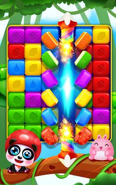 bears Fruit Cube toys blast - Screenshot 2