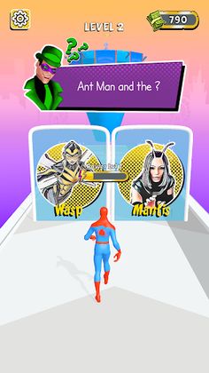 Superhero Trivia Run - Screenshot 3