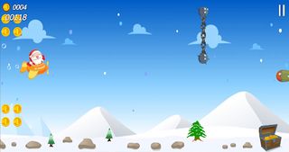 Santa Coin Hunting Plane - Screenshot 2