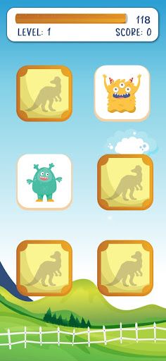 Monster memory game - Screenshot 2