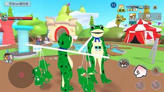 Balloon Frog Journey - Screenshot 1