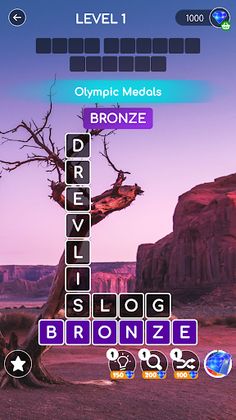 Calming Word Blocks - Screenshot 1