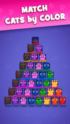 Kitty Sort: Twisted Tails - Screenshot 1