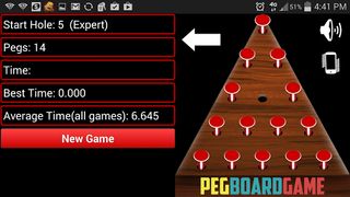 Peg Board Game - Screenshot 1