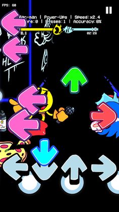 FNF Pac Maze Chase In Mod - Screenshot 1