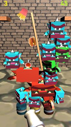 Knock Down Monster - Screenshot 3