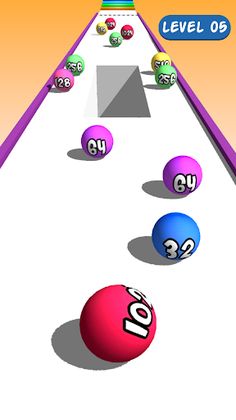 Merge 2048 Run Ball - Screenshot 3