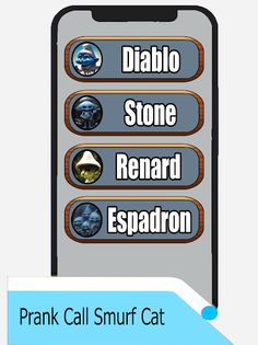 Fake Call Smurf Cat Game - Screenshot 1