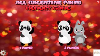 All Valentine Pairs Memory Gam - Screenshot 2