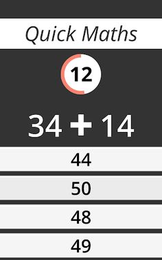 Casual Quick Maths - Screenshot 3