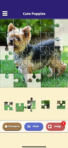 Cute Puppies Puzzle - Screenshot 3
