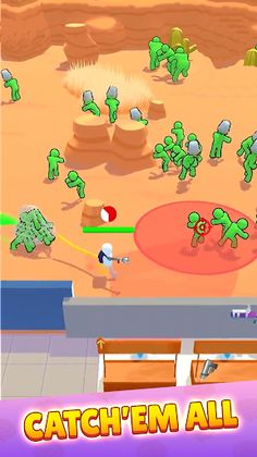 Zombie Catcher: Catch & Cash - Screenshot 1