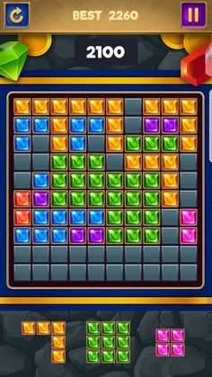 Puzzle Jewels Bloque - Screenshot 3
