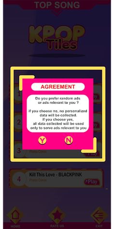 KPOP Tiles Piano Game - Screenshot 1