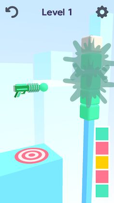 Paint Gun 3D - cube pile stack - Screenshot 4