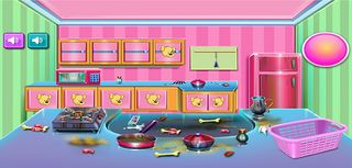 Girls Games House Cleaning - Screenshot 1