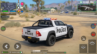Police Jeep Driving: Cop Games - Screenshot 3