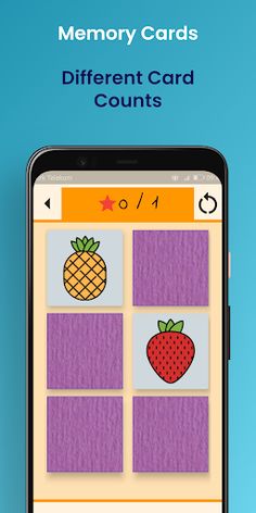 My Memory Cards, Matching - Screenshot 1