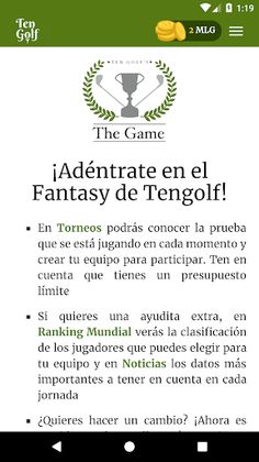 TenGolf - The Game - Screenshot 1