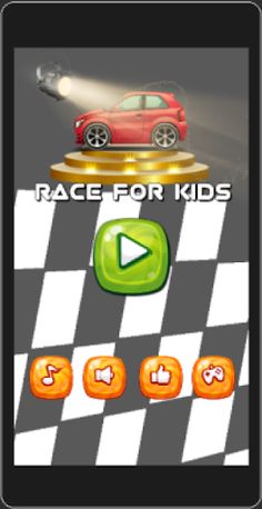 Race For Kids - Car fun speed - Screenshot 1