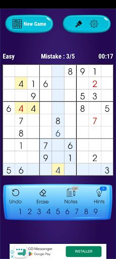 Puzzle Sudoku - Screenshot 3