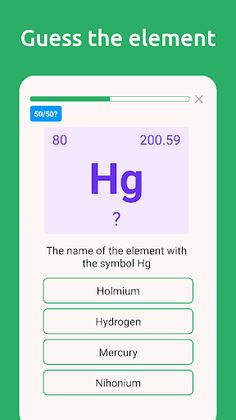 Chemistry: Periodic Table Quiz - Screenshot 1