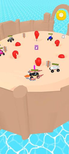 Crazy Cars 3D - Screenshot 1