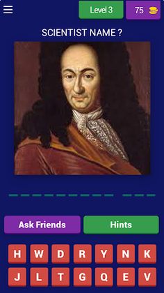 Guess Famous Scientist Trivia - Screenshot 3