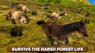 Wild Horse Family Survival - Screenshot 1