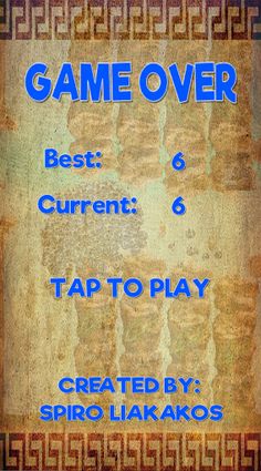 Flappy Greek - Screenshot 3