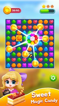 Candy Sweet Bee Puzzle Game - Screenshot 4