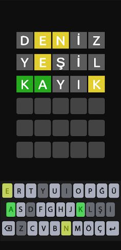 Kelimele - Türkçe Kelime Oyunu - Screenshot 2