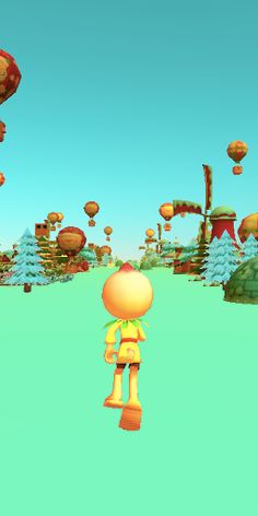 Super Cartoon Run 3D- Endless  - Screenshot 1