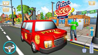 Pizza Delivery Taxi Car Games - Screenshot 1