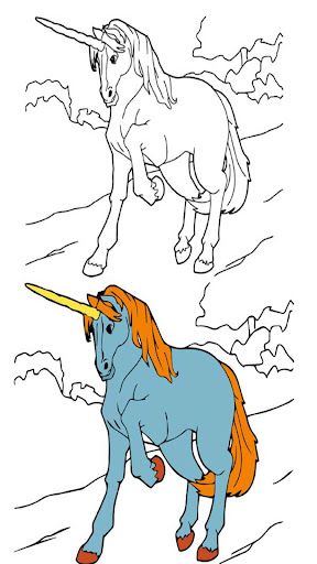 Kawaii Unicorn Color Fun - Screenshot 3