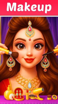 Gopi Doll Fashion Salon Game - Screenshot 2