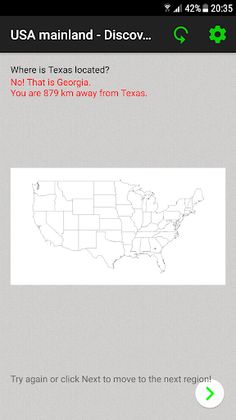 Map Quiz - Screenshot 1