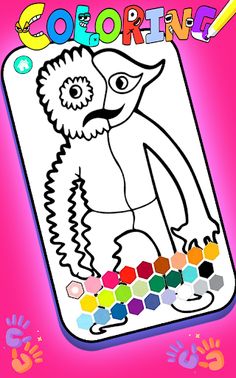 Garten of BanBan 4 Coloring - Screenshot 2