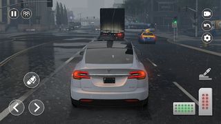 Car Stunts Tesla X Simulator - Screenshot 2