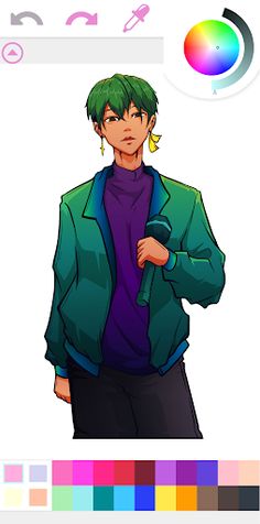 Kpop Idol Coloring Book Game - Screenshot 1