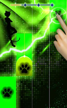 Magic Cat Piano Noir Tiles - Screenshot 3