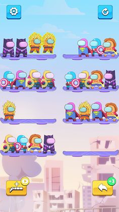 Superhero Color Sort Puzzle - Screenshot 4