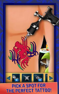 Tattoo Design Game - Drawing - Screenshot 3