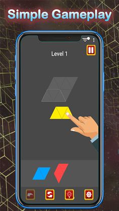 Triangle Blocks Puzzle Game - Screenshot 1